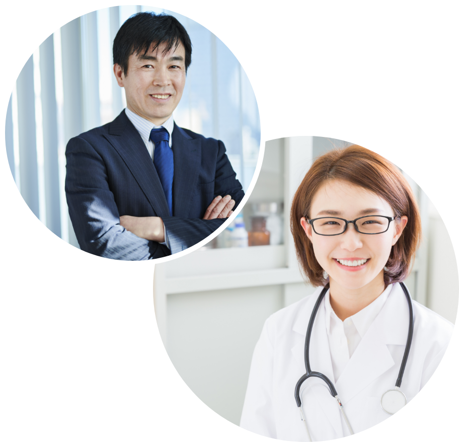 医師や経営者のイメージ